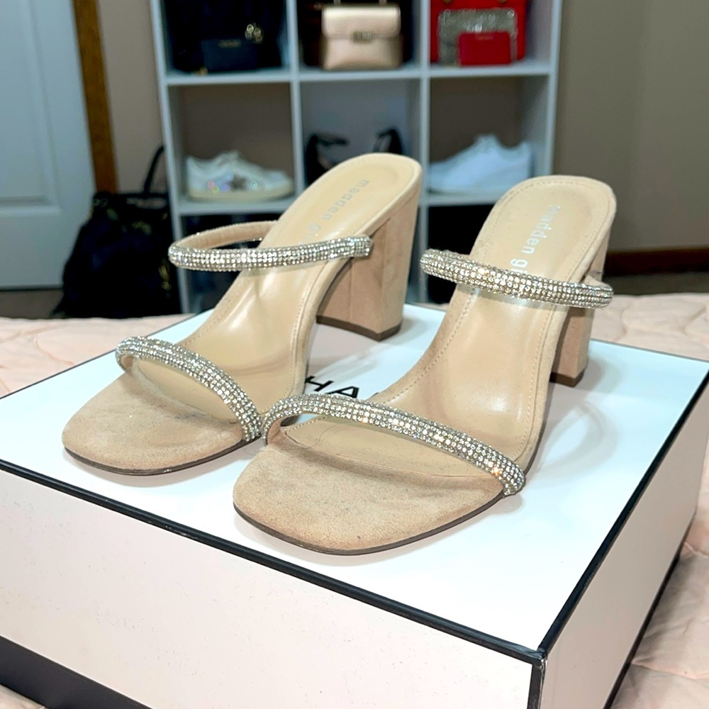 Steve Madden Tilly Rhinestone Heels